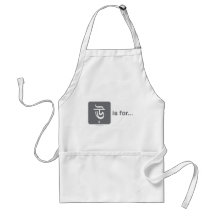 Bengali Letter U is for... by Lovedesh.com Apron