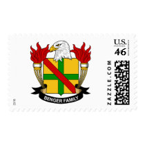 Benger Family Crest stamps