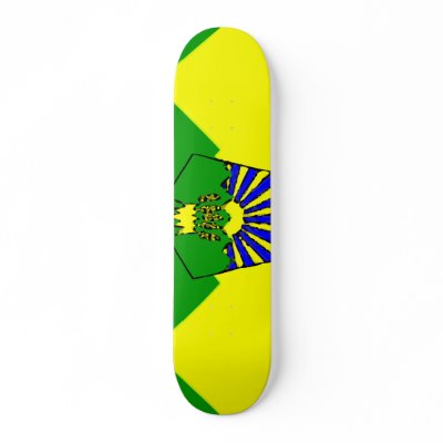 Beni Mellal, Morocco Skate Deck by bestflag