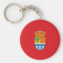 Beniarbeig Spain, Spain flag Key Chain