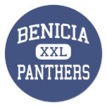 Benicia - Panthers - High - Benicia California Sticker
