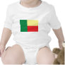 benin africa flag icon bodysuits