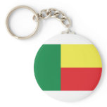 benin africa flag icon keychain