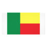 benin africa flag icon personalized photo card