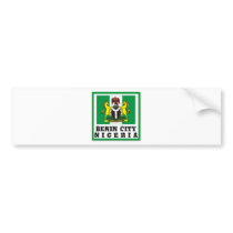 BENIN CITY.(NIGERIA) T-Shirt And etc Bumper Stickers