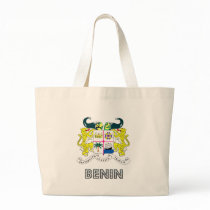 Benin Coat of Arms Canvas Bag