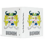 Benin Coat of Arms binders