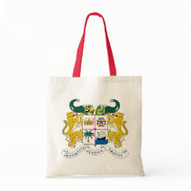 Benin Coat of Arms detail Canvas Bags