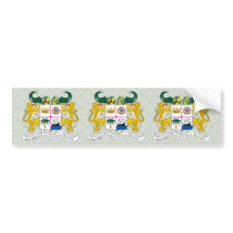 Benin Coat of Arms detail Bumper Stickers