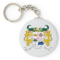 Benin Coat of Arms detail Key Chains