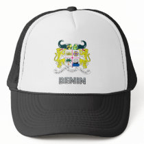 Benin Coat of Arms Trucker Hats
