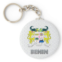 Benin Coat of Arms Keychains