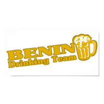 Benin Drinking Team posters