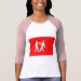 Ladies 3/4 Sleeve Raglan (Fitted)