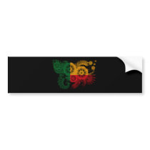 Benin Flag Bumper Stickers