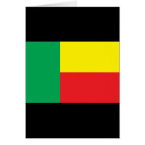 Benin Flag Cards