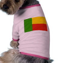 Benin Flag pet clothing