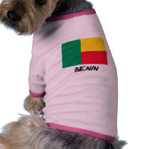 Benin Flag pet clothing by flagshirt Benin Flag pet clothing