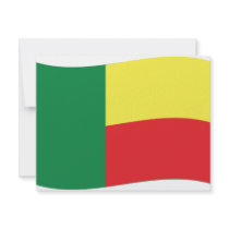 benin flag icon invitations