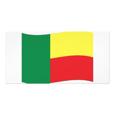 benin flag icon customized photo card by TomaniacLines