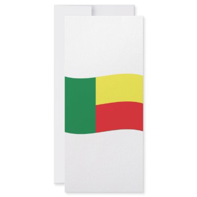 benin flag icon custom rack card by TomaniacLines