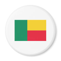 Benin FLAG International magnets