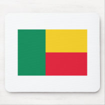 Benin FLAG International mousepads by flagshirt Benin FLAG International mousepads