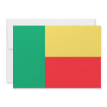 Benin Flag Custom Invites