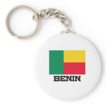 Benin Flag Key Chain