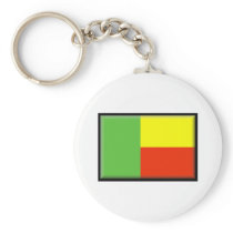 Benin Flag Key Chains