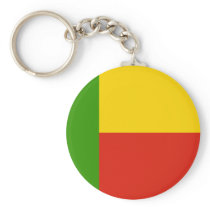 Benin Flag Keychains