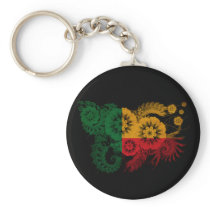 Benin Flag Keychains
