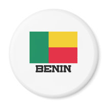 Benin Flag magnets