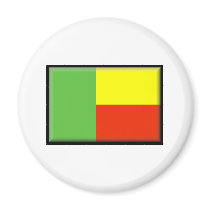 Benin Flag magnets