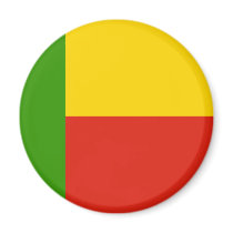 Benin Flag magnets