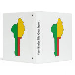 Benin Flag Map full size Binders
