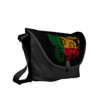 Benin Flag Courier Bag