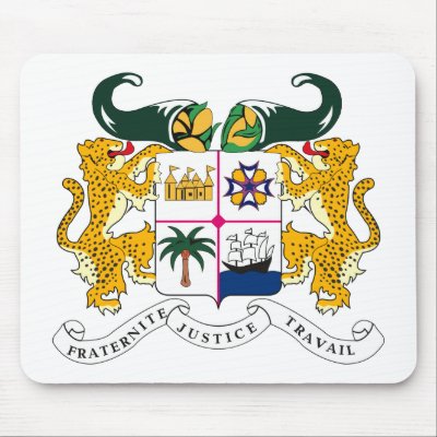 Benin Flag Mousepad by FlagTshirts