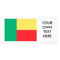Benin Flag photo cards