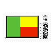 Benin Flag postage by jacinto888 Benin Flag postage