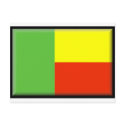 Benin Flag postcards