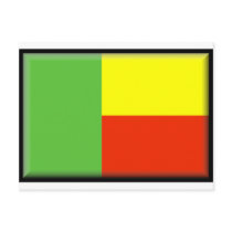 Benin Flag postcards by jacinto888 Benin Flag postcards