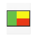 Benin Flag postcards