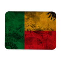 Benin Flag Rectangle Magnet