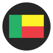 Benin Flag Sticker
