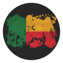 Benin Flag Sticker