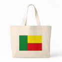 Benin Flag Tote Bag