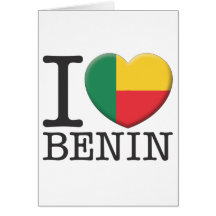 Benin Greeting Card