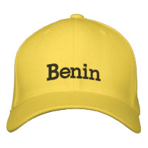 Benin Hat embroidered hats by Rep_Ya_Hood Benin Hat embroidered hats