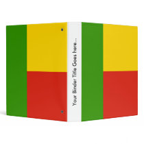 Benin High quality Flag Vinyl Binder